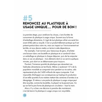Se libérer du plastique