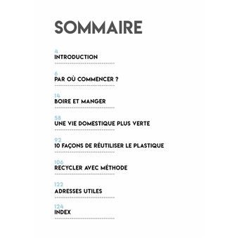 Se libérer du plastique