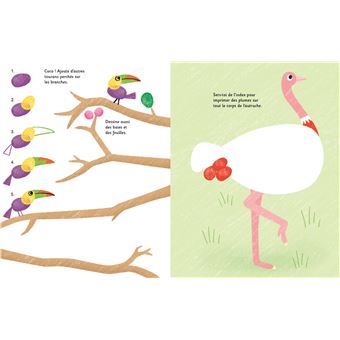 Le zoo - Dessine avec les doigts