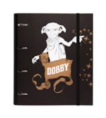 Classeur Premium à 4 anneaux avec élastique Harry Potter Dobby