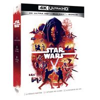 Coffret Star Wars Épisodes 1 à 3 Blu-ray 4K Ultra HD