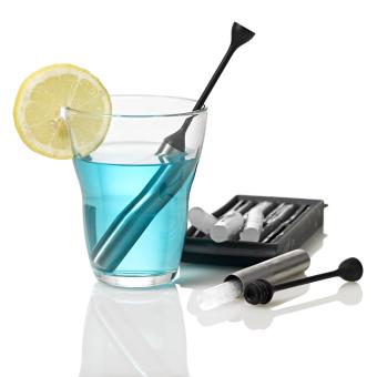 Rafraichisseur pour verre ICEBAR + 4 recharges Adhoc