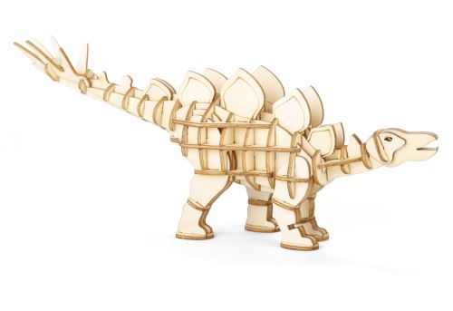STEGOSAURUS 3D WOODEN PUZZLE
