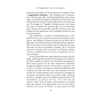 De l'aiguille au coeur de mes patients