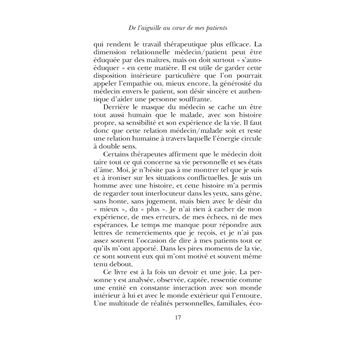 De l'aiguille au coeur de mes patients