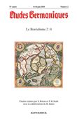 Études germaniques - N°2/2018