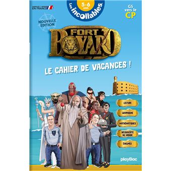 Cahier De Vacances Fort Boyard De La Gs Au Cp 5 6 Ans Broche Collectif Achat Livre Fnac