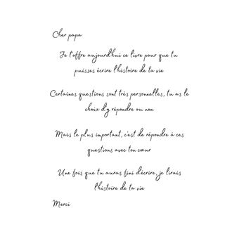 Papa raconte-moi ton histoire