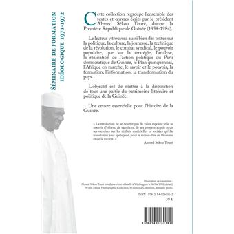Séminaire de formation idéologique 1971-1972