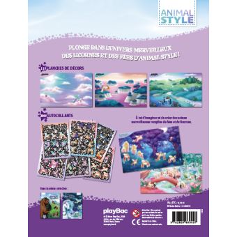 Animal Style - Mes stickers licornes et fées