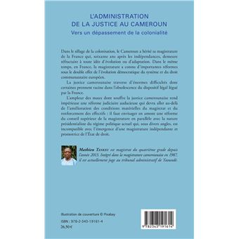 L'administration de la justice au Cameroun