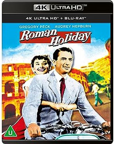 Vacances romaines en 4K et Blu-ray