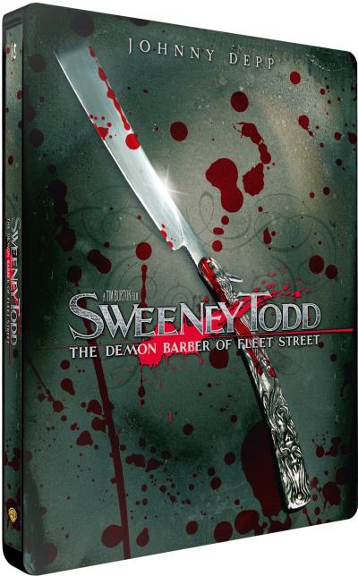 Sweeney Todd Le diabolique barbier de Fleet Street SteelBook® Blu-ray
