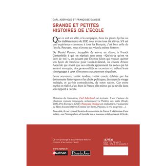 GRANDE et petites histoires de l'école