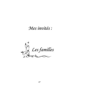 Le journal de mes réceptions