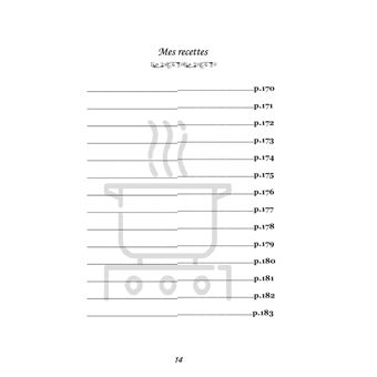 Le journal de mes réceptions