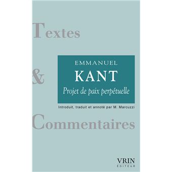 Vers la paix perpétuelle