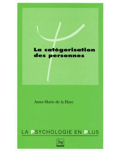 Categorisation des personnes (la)