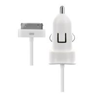 Chargeur allume cigare Blueway 30 Pin Blanc