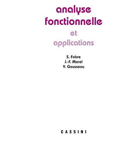Analyse fonctionnelle appliquée