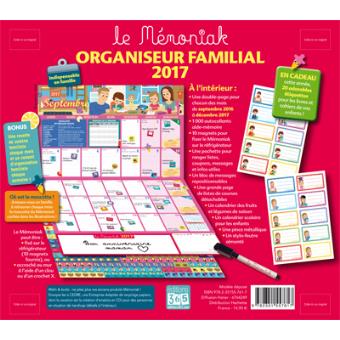 Organiseur familial Mémoniak 2016-2017 - Collectif 