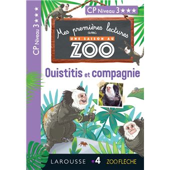 1ères lectures Une saison au Zoo - Ouistitis et compagnie