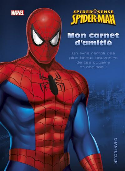 SPIDER-MAN MON CARNET D'AMITIE SPIDER SENSE