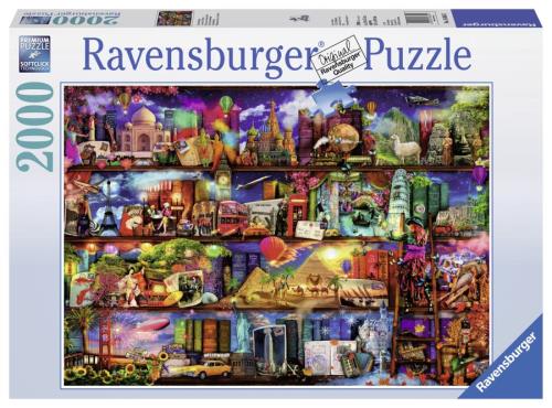 Puzzle 2000 Pièces Le monde des livres Ravensburger - Puzzle