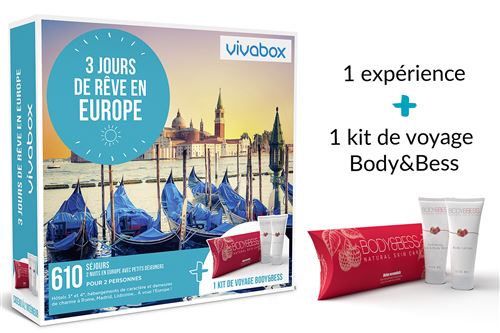 VIVABOX FR 3 JOURS DE RÊVE EN EUROPE