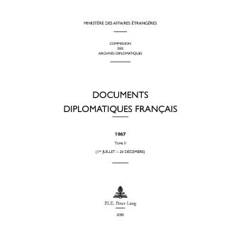 Documents diplomatiques français