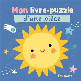 Les mots - Mon livre-puzzle d'une pièce