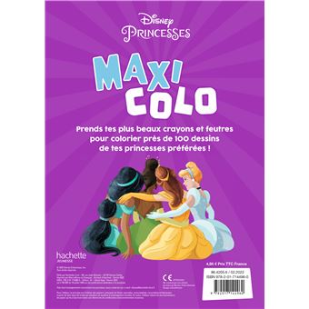 DISNEY PRINCESSES - Maxi Colo