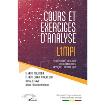Cours et exercices d'analyse L1MPI