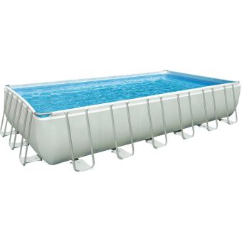 Kit piscine tubulaire Intex Ultra Silver 28362FR 7,32 x 3,66 x 1