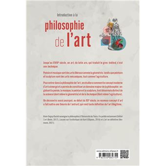 Introduction à la philosophie de l'art