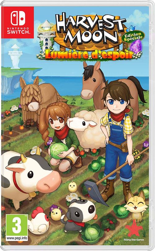 Just For Games Harvest Moon Lumière D’Espoir Nintendo Switch