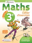 Maths 3ème Cahier d'exercices Workbook Cycle 4