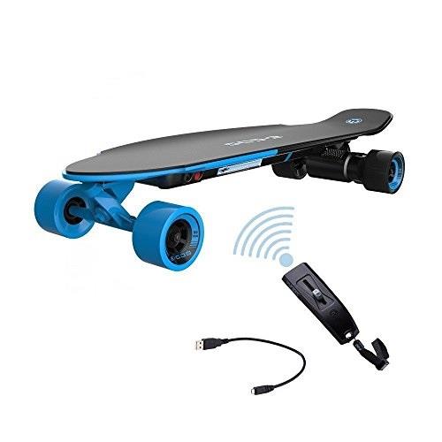 Skateboard électrique Yuneec E-Go 2 Bleu - Skateboard électrique -  Equipements de sport