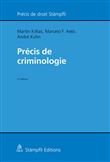 PRÉCIS DE CRIMINOLOGIE