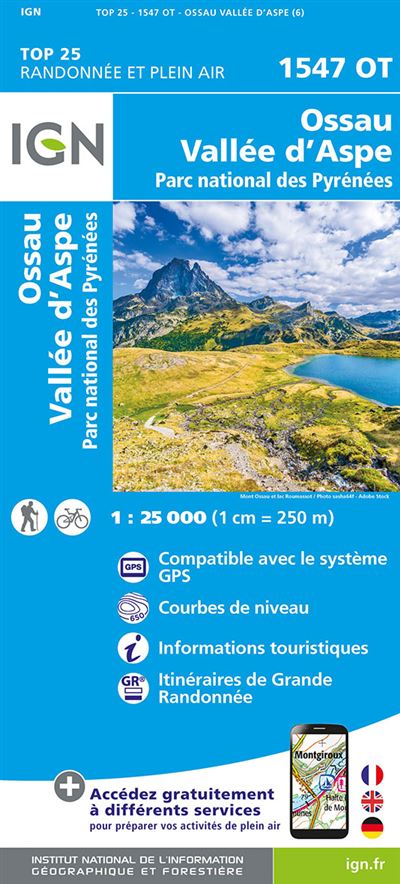 Ossau, Vallée d'Aspe, parc national des Pyrénées