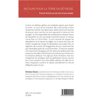 Recours pour la terre en détresse