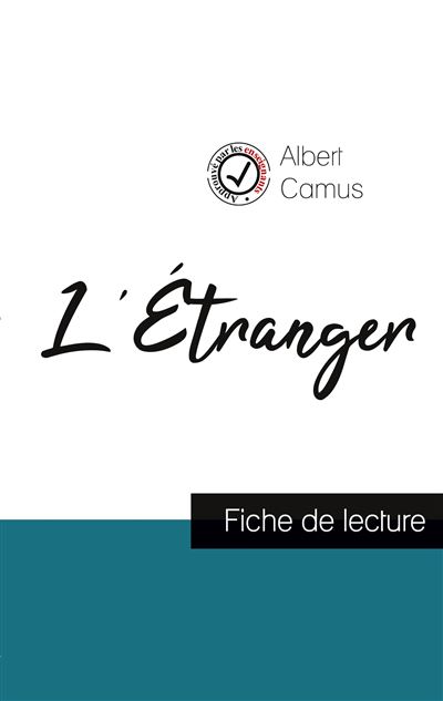L'Étranger de Albert Camus