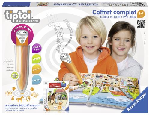 Coffret Complet Ravensburger Tiptoi® Lecteur Interactif + Livre