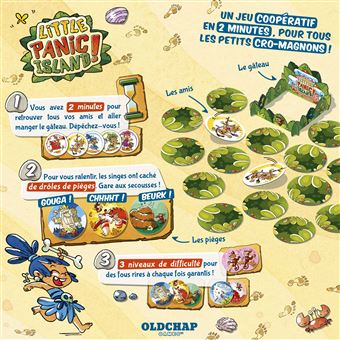 Jeu de société Sylvanian Little Panic Island