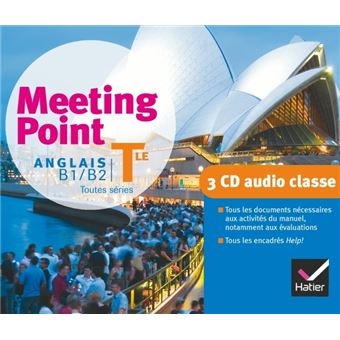 Meeting Point Anglais Tle éd. 2012 - 3 CD audio classe