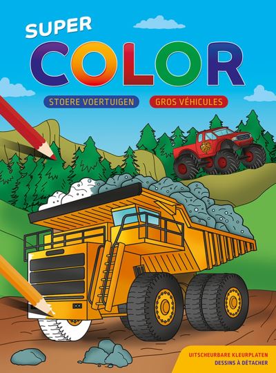 SUPER COLOR KLEURBLOK - STOERE VOERTUIGEN
