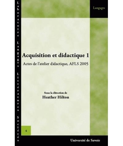 Acquisition et didactique