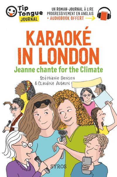 Karaoké in London Jeanne chante for the Climate
