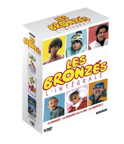 Les Bronzés L'intégrale 1 à 3 DVD