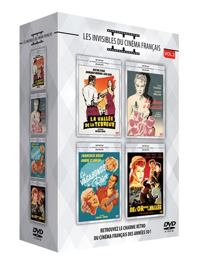 Coffret Les invisibles du cinéma français Volume 2 4 Films DVD